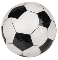 Magisches Baumwoll-Handtuch, Fu&amp;#223;ball, ca. 30 x 30 cm