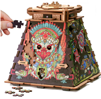 CluePuzzle - Die Sonnenpyramide. R&amp;#228;tselbox mit Puzzles