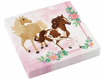 Servietten Beautiful Horses 33x33cm 20 St&amp;#252;ck
