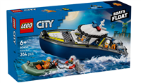 Verfolgungsjagd im Polizeiboot