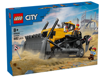 Gelber Bulldozer