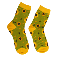 Socken, Sonnenblume, Gr&amp;#246;&amp;#223;e 36-42