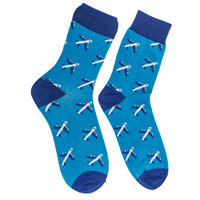 Socken, Flugzeug/Reise, Gr&amp;#246;&amp;#223;e 42-46