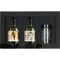 Cr&amp;#233;aCeto Balsam-Essig Geschenkset 3 25cl Maracuja und Mango + Glasshaker