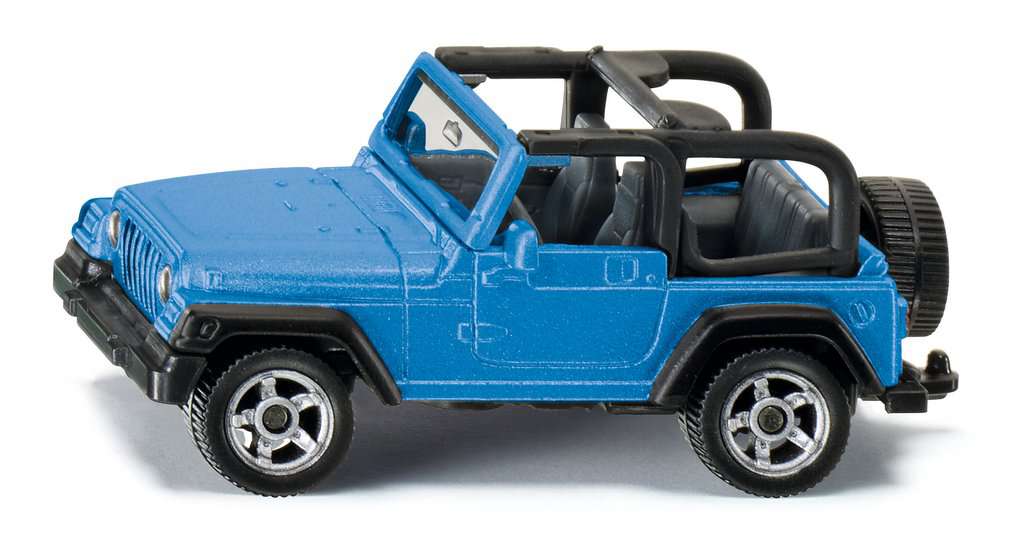 Jeep Wrangler 1:64, Metall, Plastik Siku