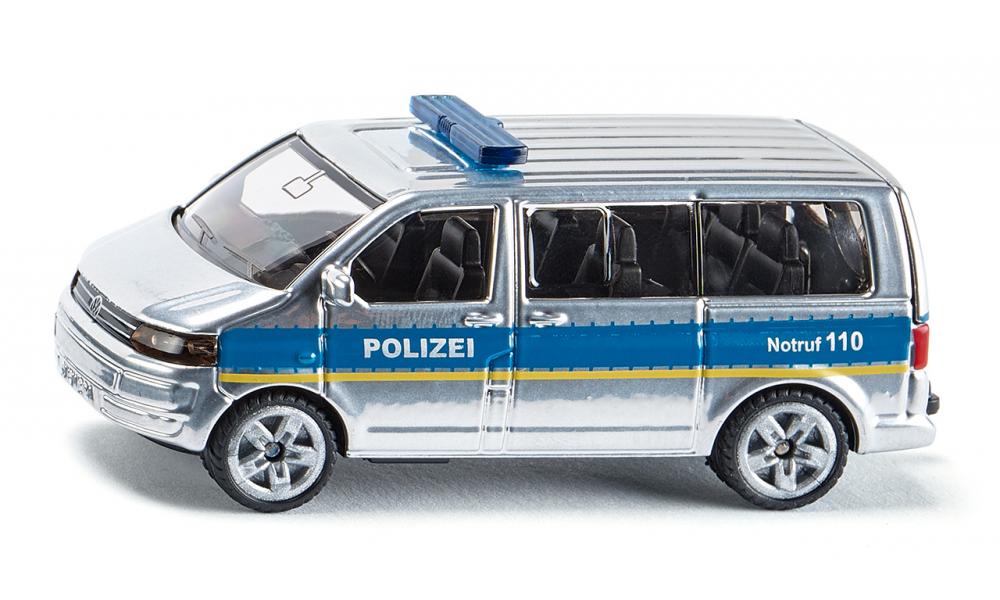Polizei Mannschaftswagen 1:64, Metall, Plastik Siku