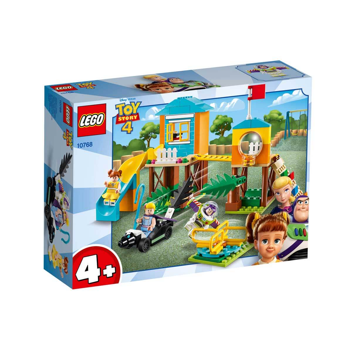 Buzz &amp; Porzellinchens Spiel- platzabenteuer, Lego Toy Story, 139 Teile, 4 J.