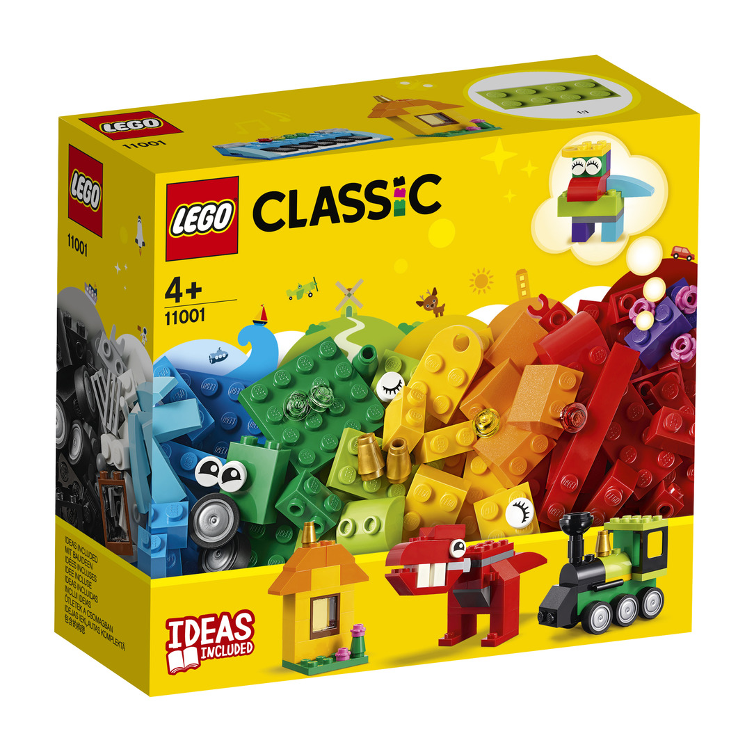 Bausteine Erster Bauspass Lego Classic, 123 Teile, ab 4 Jahren