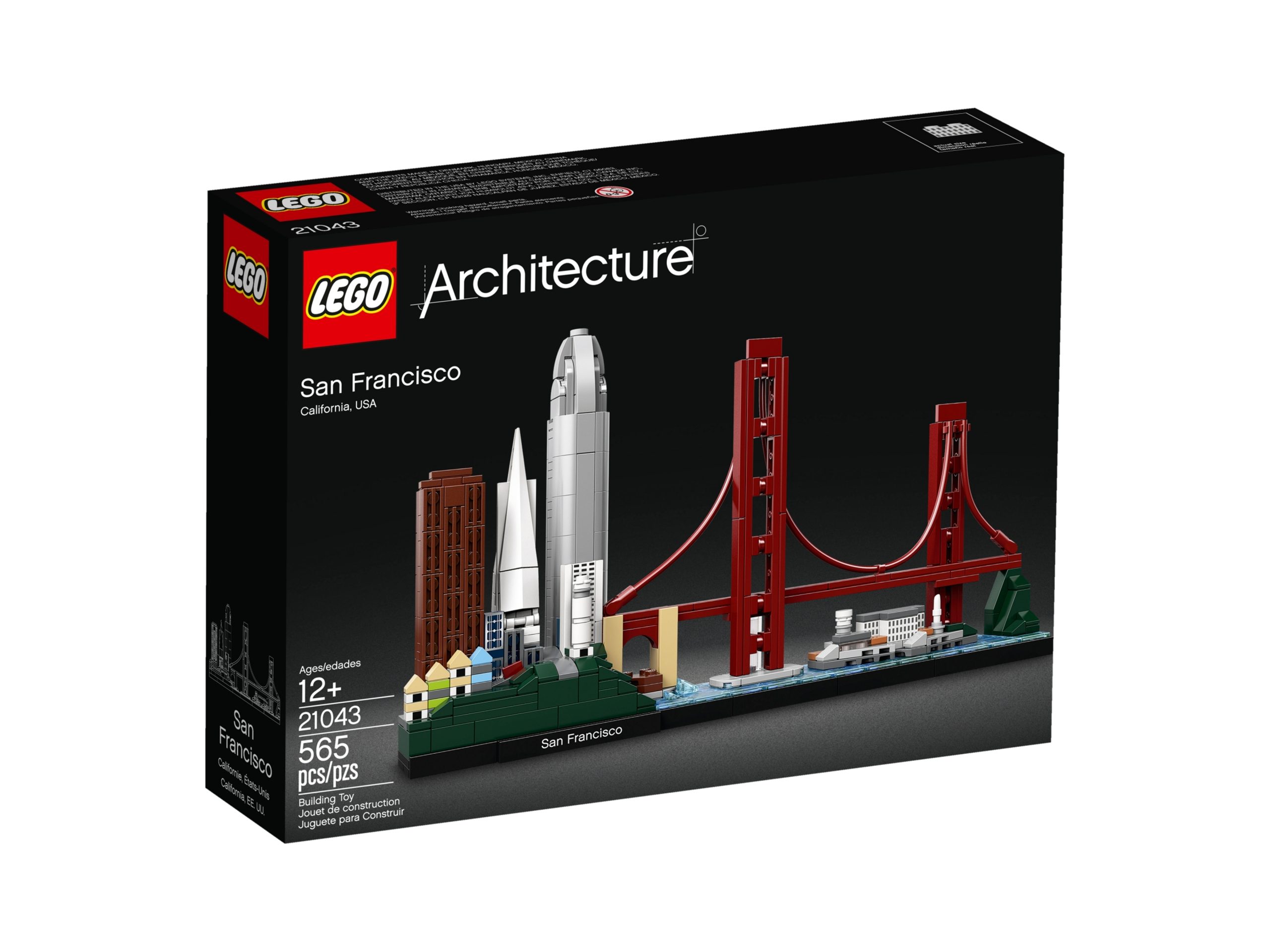 San Francisco Lego Architecture, 565 Teile, ab 12 Jahren