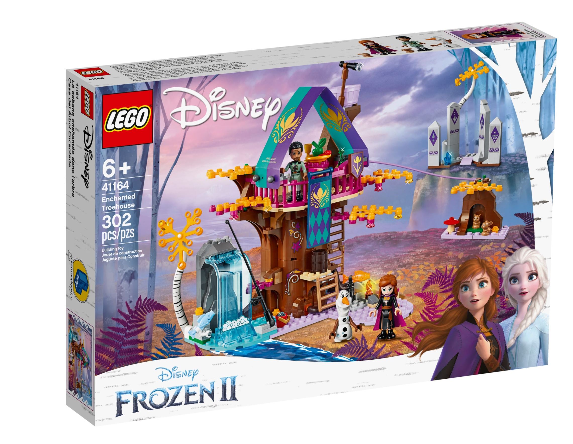 Verzaubertes Baumhaus Lego Disney Frozen 2, 302 Teile, ab 4 Jahren