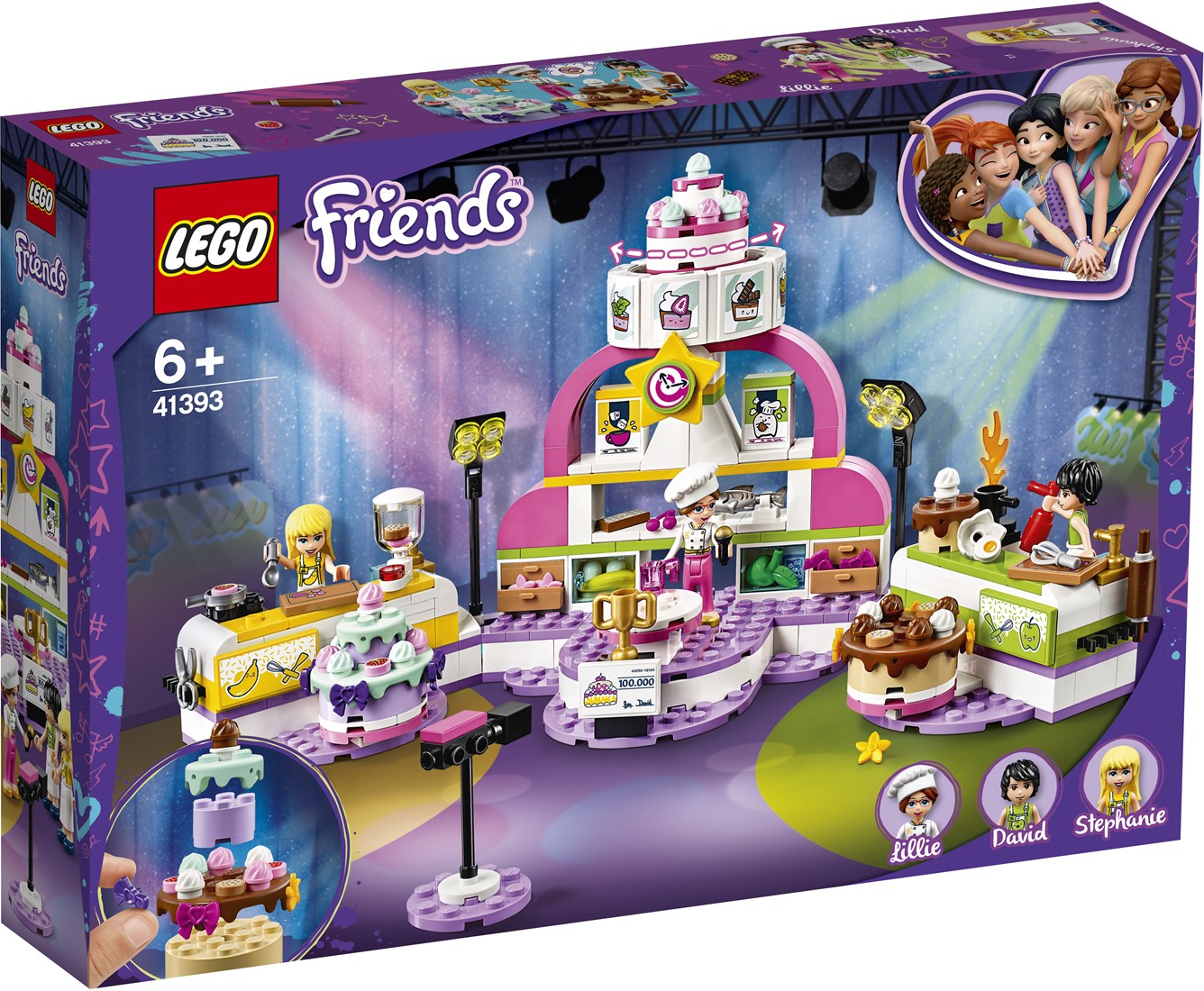 Die grosse Backshow Lego Friends, 361 Teile, ab 6 Jahren