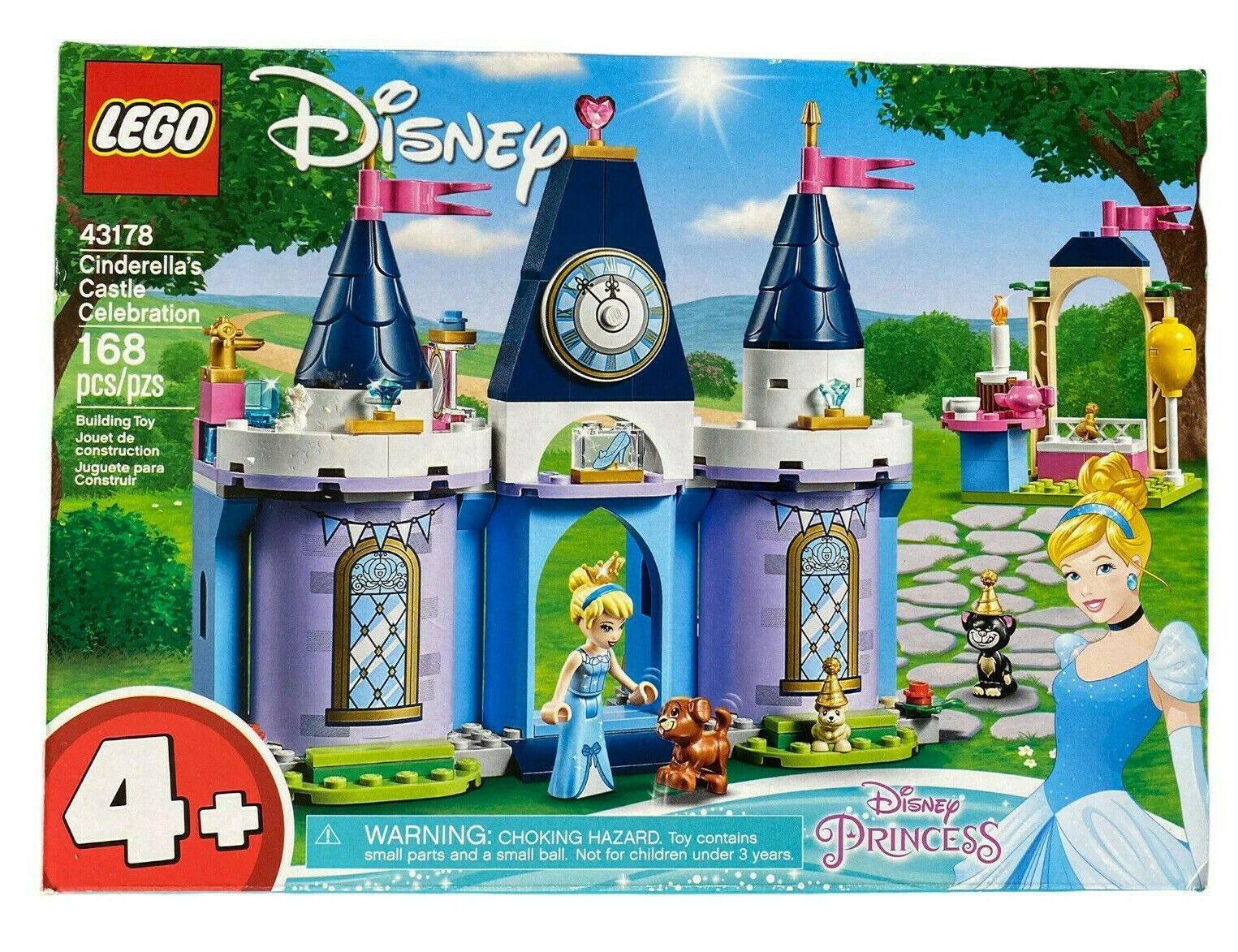 Cinderellas Schlossfest Lego Disney Princess, 168 Teile, ab 4 Jahren
