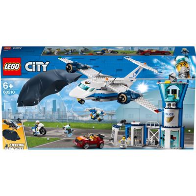 Polizei Fliegerst&#252;tzpunkt Lego City, 529 Teile, ab 6 Jahren