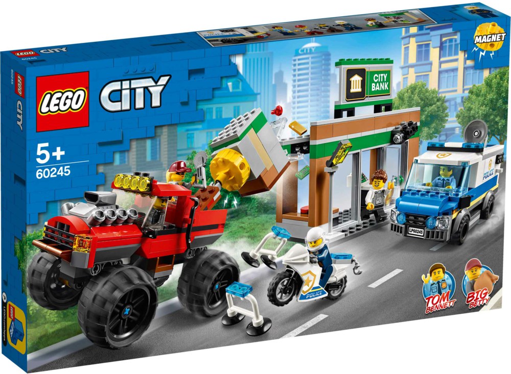 Raub&#252;berfall mit dem Monster-Truck, Lego City, 362 Teile, ab 5 Jahren