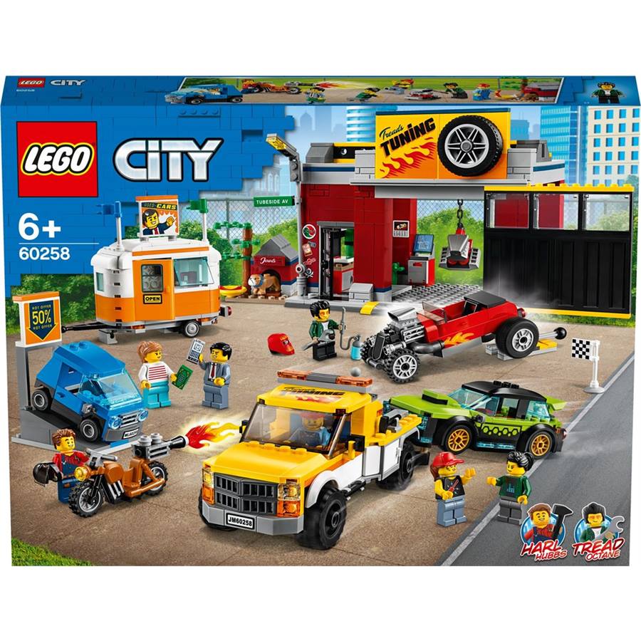 Tuning-Werkstatt Lego City, 897 Teile, ab 6 Jahren