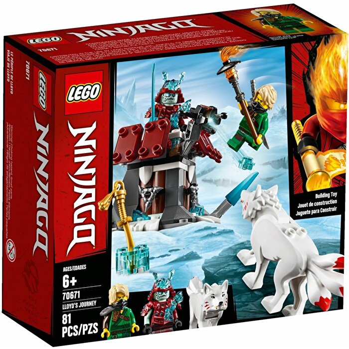 Angriff des Eis-Samurai Lego Ninjago, 81 Teile, ab 6 Jahren