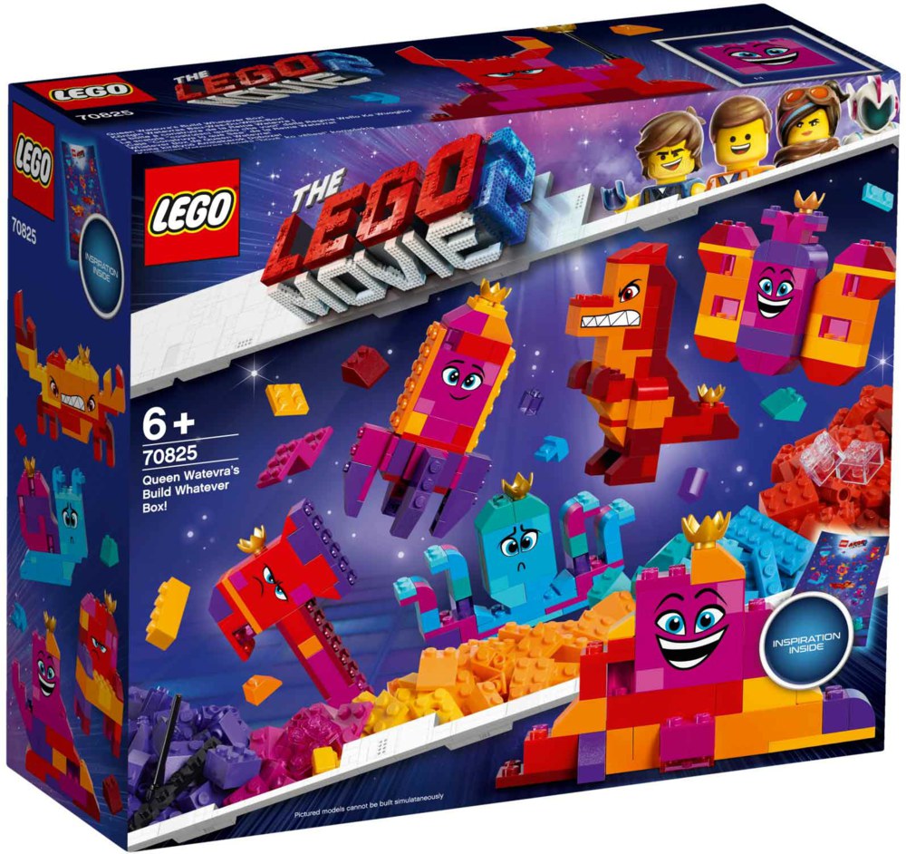 K&#246;nigin Wasimma Si-Willis Bau-Was-Du-Willst-Box, Lego Movie, 455 Teile, ab 6 J.