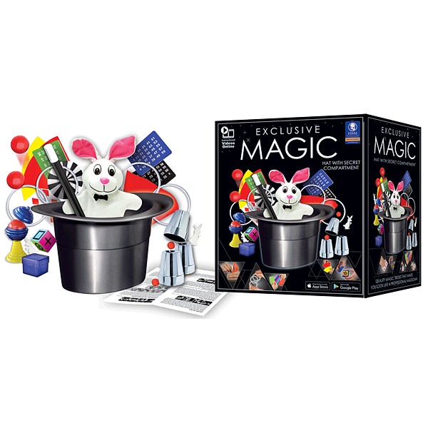 Exclusive Magic Set mit Hut Alter: 8+ mit Zauber-Hut 77 Tricks