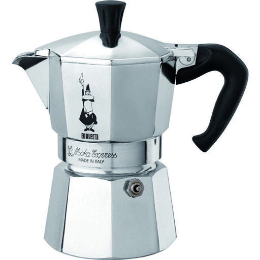 Bialetti Espressokocher Moka Express 9 Tassen, Silber