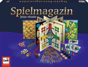 Spielmagazin Carlit, d/f/i ab 4 Jahren, 1-6 Spieler, mit 35 tollen Spielen