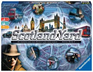 Scotland Yard, d/f/i 8-99 Jahre, 2-6 Spieler, Spiedauer 45 Min.
