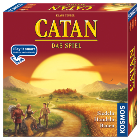 Catan Das Spiel, d ab 10 Jahren, 3-4 Spieler, Familienspiel